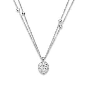 Weißgold, Halsschmuck, Leo Wittwer Candlelight Collier 31-1013471-1001