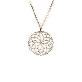 Roségold, Halsschmuck, Leo Wittwer Panta rhei® Anhänger 21-0960373-1000