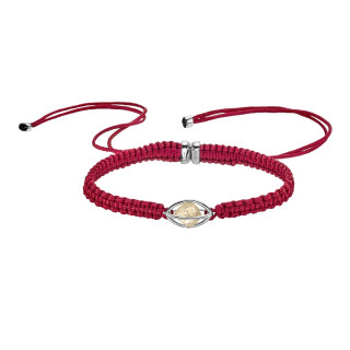 Weißgold, Armschmuck, Leo Wittwer Rough Cut® Macramé Armband, Ref: 62-1003071-9600--b