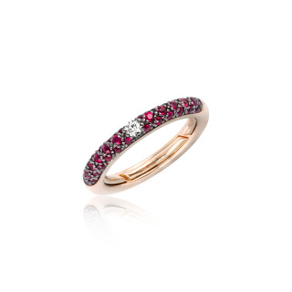Roségold, Ringe, Adolfo Courrier Bordeaux Ring, Ref: TK2-BDX-02