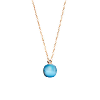 Roségold, Halsschmuck, Bigli Mini Sweety Anhänger mit Kette, Ref: 20H73Rbtmpturch_42