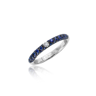 Weißgold, Ringe, Adolfo Courrier Jeans Ring, Ref: P2-J-02