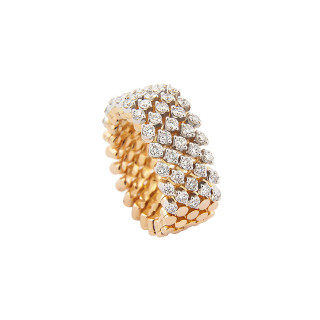 Roségold, Ringe, Serafino Consoli Brevetto Multi-Size Ring, Ref: RMS 5H2 RG WD