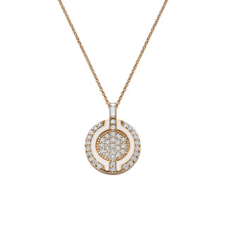 Roségold, Halsschmuck, Leo Wittwer Panta rhei® Collier, Ref: 31-1000973-1000