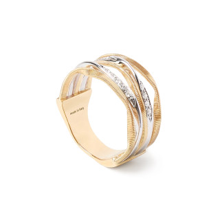 Gelbgold, Ringe, Marco Bicego Marrakech Onde Ring, Ref: AG349 B YW 56