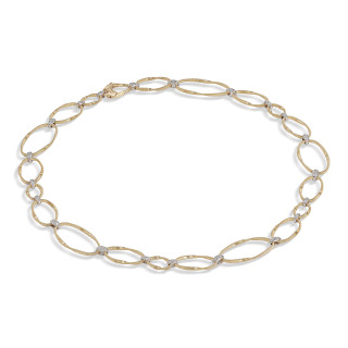 Gelbgold, Halsschmuck, Marco Bicego Marrakech Onde Halskette , Ref: CG783_B2_YW_M5