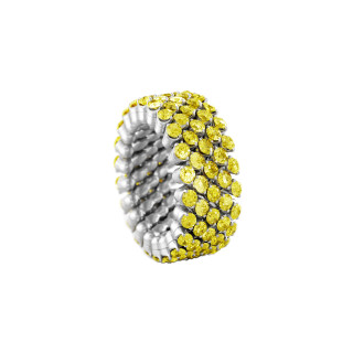 Weißgold, Ringe, Serafino Consoli Brevetto Multi-Size Ring, Ref: RMS 5F2 WG YDV