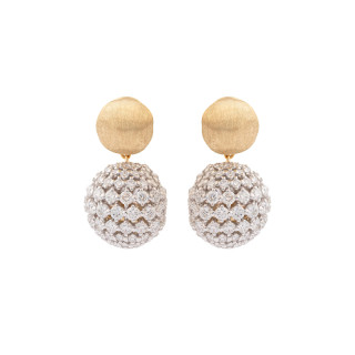 Gelbgold, Ohrringe, Marco Bicego Africa Alta Ohrringe, Ref: OB1923 B2 YW