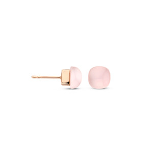 Roségold, Ohrringe, Bigli Mini Sweety Ohrstecker, Ref: 20O136Rpqmp