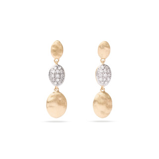 Gelbgold, Ohrringe, Marco Bicego Siviglia Ohrhänger, Ref: OB1234_B_YW_Q6