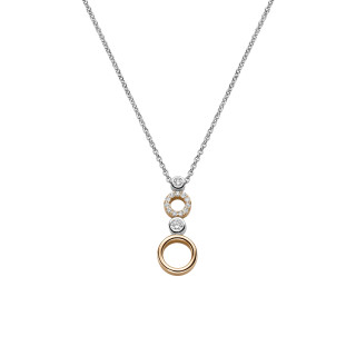 Weißgold, Halsschmuck, Leo Wittwer Panta rhei® Collier, Ref: 31-1001176-1100