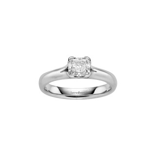 Weißgold, Ringe, Leo Wittwer Candlelight Solitaire Ring, Ref: 10-0999671-9100