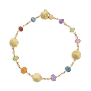 Gelbgold, Armschmuck, Marco Bicego Africa Gemstone Armband, Ref: BB2251 MIX02 Y