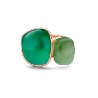 Roségold, Ringe, Bigli Chloé x Sweety Ring, Ref: 20R149Rcrsmleav