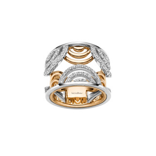 Roségold &amp;amp; Weißgold, Ringe, Leo Wittwer Panta rhei® Ring, Ref: 11-1000376-1000