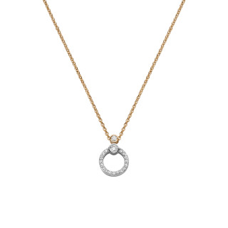 Roségold, Halsschmuck, Leo Wittwer Panta rhei® Collier, Ref: 31-1001476-1100