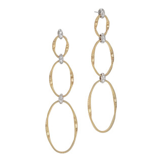 Gelbgold, Ohrringe, Marco Bicego Marrakech Onde Ohrringe, Ref: OG371 B2 YW