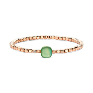 Roségold, Armschmuck, Bigli Mini Sweety Stretch Armband, Ref: 26AS03Rleavvermp_17