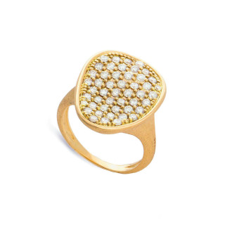 Gelbgold, Ringe, Marco Bicego Lunaria Alta Ring, Ref: AB566 B1 Y 52