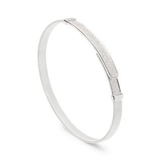 Weißgold, Armschmuck, Marco Bicego Masai Armreif, Ref: SG43 B1 W