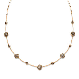 Roségold, Halsschmuck, Leo Wittwer Candlelight Collier, Ref: 31-1020873-5001