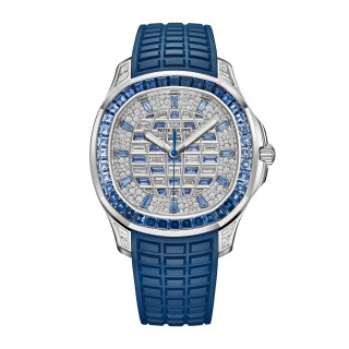 Damen- und Herrenuhr, Patek Philippe Aquanaut, Ref: 5268/461G-001