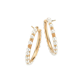 Gelbgold, Ohrringe, Gellner Delight Creolen, Ref: 5-24489-01
