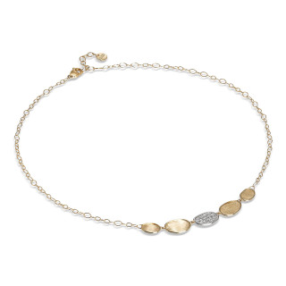 Gelbgold, Halsschmuck, Marco Bicego Lunaria Halskette, Ref: CB2592_B_YW_Q6