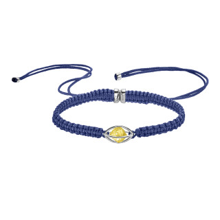 Weißgold, Armschmuck, Leo Wittwer Rough Cut® Macramé Armband, Ref: 62-1003071-9200--c