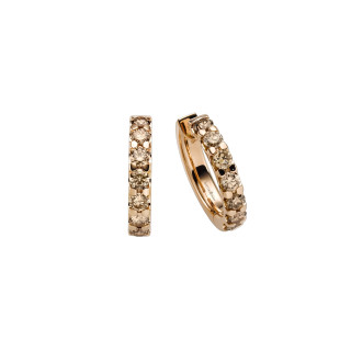 Roségold, Ohrringe, Leo Wittwer Candlelight Creolen, Ref: 46-0947073-5000