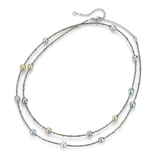 Weißgold, Halsschmuck, Gellner Castaway Collier, Ref: 5-25072-02