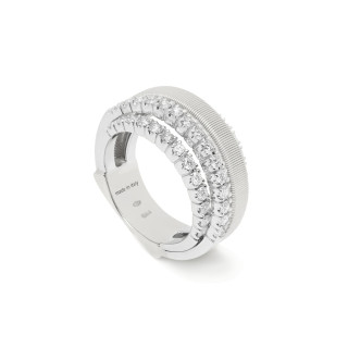 Weißgold, Ringe, Marco Bicego Masai Ring, Ref: AG363 B2 W 55