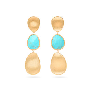 Gelbgold, Ohrringe, Marco Bicego Lunaria Color Ohrhänger, Ref: OB1466_TUM01_Y_02