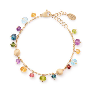Gelbgold, Armschmuck, Marco Bicego Afrika Gemstone Armband, Ref: BB2781 MIX02 Y