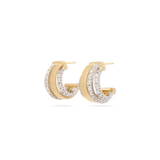 Gelbgold &amp;amp; Weißgold, Ohrringe, Marco Bicego Masai Ohrringe, Ref: OG413 B2 YW