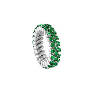 Weißgold, Ringe, Serafino Consoli Brevetto Multi-Size Ring, Ref: RMS 3F2 WG T