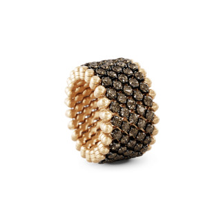 Roségold, Ringe, Serafino Consoli Brevetto Multi-Size Ring, Ref: RMS 7M2 RBG BRD