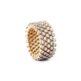 Roségold, Ringe, Serafino Consoli Brevetto Multi-Size Ring, Ref: RMS 5F2 RG WD