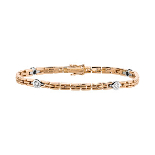 Roségold, Armschmuck, Leo Wittwer Contemporary Armband, Ref: 61-0412776-1000