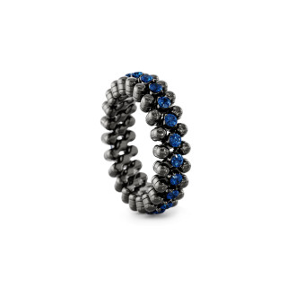 Gold farbig veredelt, Ringe, Serafino Consoli Brevetto Multi-Size Ring, Ref: RMS 3M2 BG BS