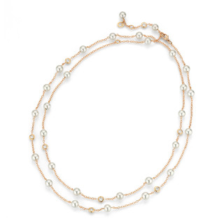 Roségold, Halsschmuck, Gellner Salt´n Pepper Collier, Ref: 5-25053-01