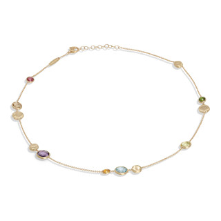 Gelbgold, Halsschmuck, Marco Bicego Jaipur Color Collier, Ref: CB1485_MIX01_Y_02