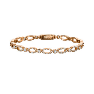 Roségold, Armschmuck, Leo Wittwer Panta rhei® Armband, Ref: 61-0982773-1000