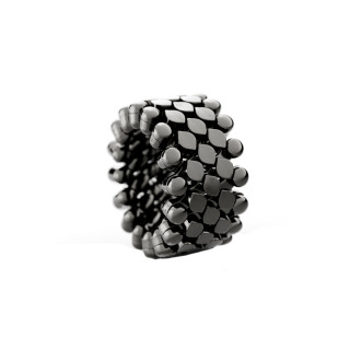 Gold farbig veredelt, Ringe, Serafino Consoli Brevetto Multi-Size Ring, Ref: RMS 5N7 BG