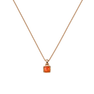 Roségold, Halsschmuck, Leo Wittwer Sugar Loaf Collier, Ref: 32-0990573-0037