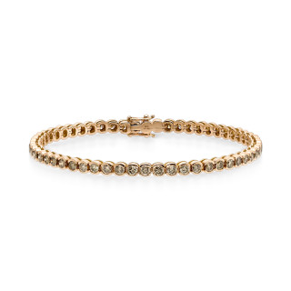 Roségold, Armschmuck, Leo Wittwer Men Tennisarmband, Ref: 60-0670473-5001