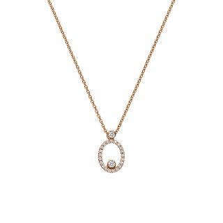 Roségold, Halsschmuck, Leo Wittwer Panta rhei® Collier, Ref: 31-0978673-1000