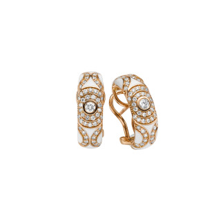 Roségold, Ohrringe, Leo Wittwer Panta rhei® Ohrclips, Ref: 51-0958273-1000