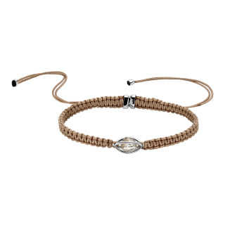 Weißgold, Armschmuck, Leo Wittwer Rough Cut® Macramé Armband, Ref: 62-1003071-9810--w