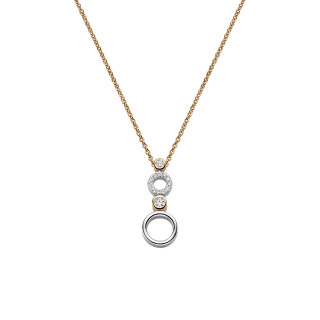 Roségold, Halsschmuck, Leo Wittwer Panta rhei® Collier, Ref: 31-1001176-1000